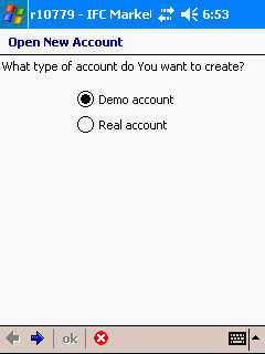 Demo account